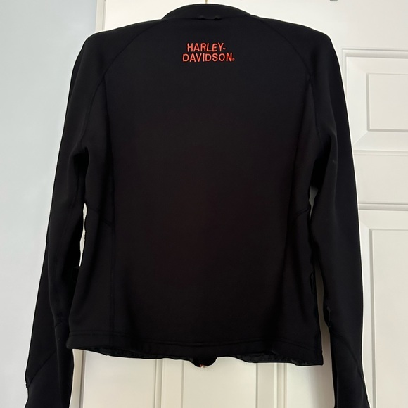 Hardly Davidson light weight athletic fabric  jacket - Picture 2 of 2